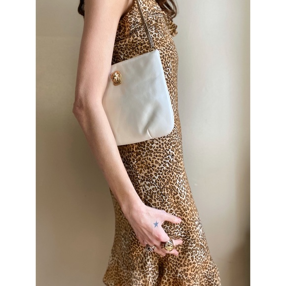 Vintage panther leather purse - Picture 4 of 7